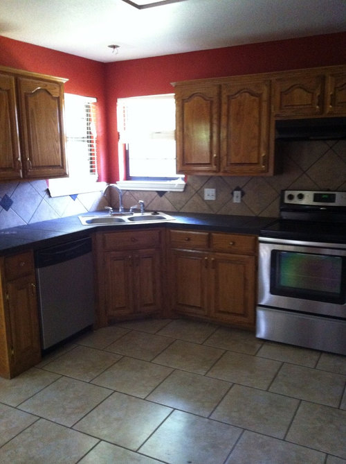 Kitchen countertop border