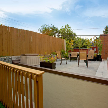 Garage and Landscaping