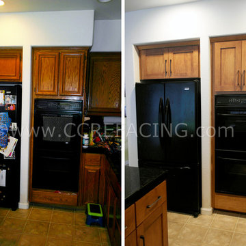 Pacifica Reface (Skyridge) with Maple Shaker doors