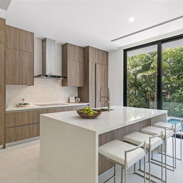 Neutral, Morden Kitchen Remodel in Los Angeles, CA