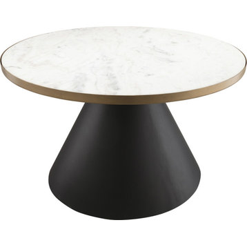 Richard Marble Cocktail Table, Natural