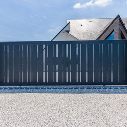 Portail C&eacute;lina aluminium ajour&eacute; - Home Fencing And Gates