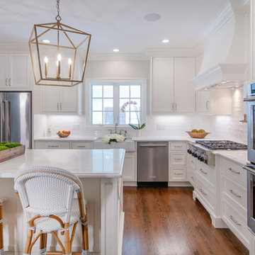 All White Farmhouse