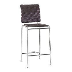 Criss Cross Counter Stool by Zuo Modern - Bar Stools And Counter Stools