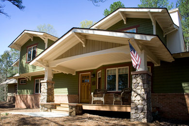 Arts and crafts porch idea in Raleigh