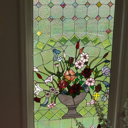 Ecclesiastical custom stained glass - Mixed Media Art