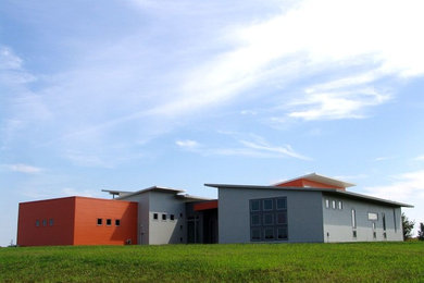 Modern exterior home idea in Other