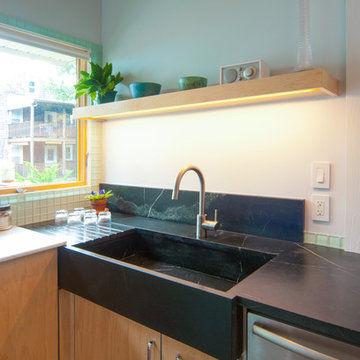 Modern Transformation of Century-old Belmont MA House