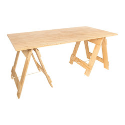 Trestle Table - Desks And Hutches