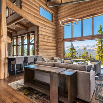 Breckenridge Contemporary Log Cabin