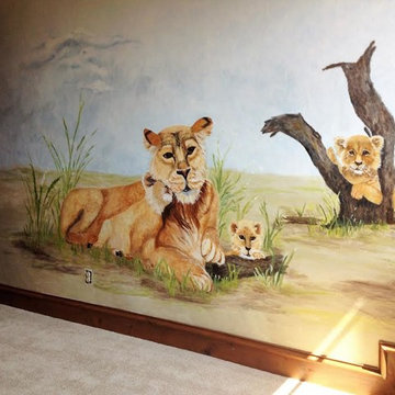 Jungle Themed Kids Room
