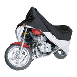 Motorcycle Cover - Black/Silver - Outdoor Fabric