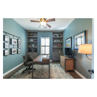 New Traditional - Transitional - Home Office - Phoenix - by Elle ...