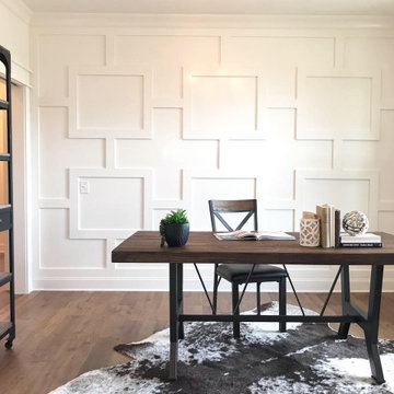 Modern Industrial Model Home