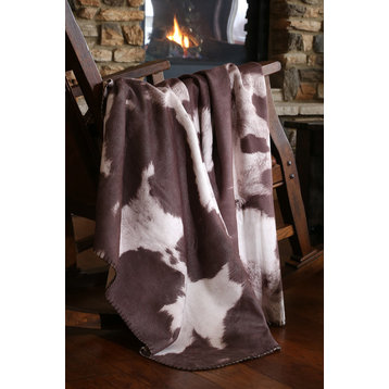 Cow Hide Throw