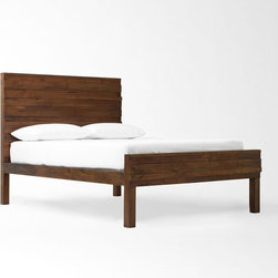 Stria Bed - Sleigh Beds
