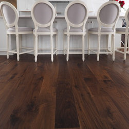 Logs End Wide Plank Engineered Walnut Flooring - Dunrobin, Ontario - Home Decor