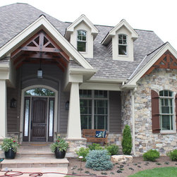 QuarryCut Stone - 40%Split Field 30%Brown 30%Dark - Squares & Strips - Siding And Stone Veneer