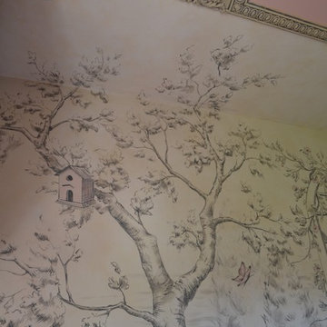 Girl's Bedroom Mural