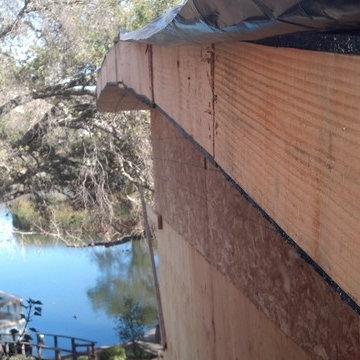 Westlake Barrel roof, SIPs roof