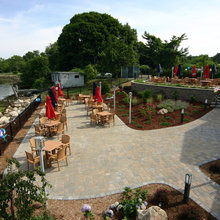 Backyard pavers