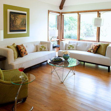 Modern and Organic Living & Dining