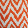 Kingspear Zigzag Pillow Orange 18"x18"