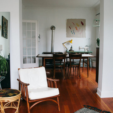 My Houzz: Minimalist Style and Original Art for a Seattle Home