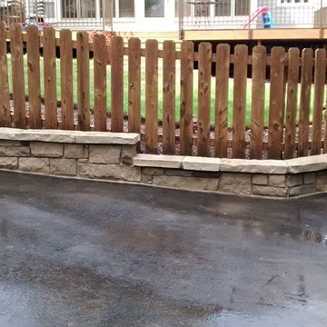 Natural Stone retaining walls in Webster Groves
