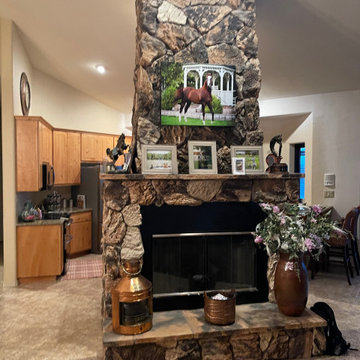 Custom Built Kitchen and Dry Bar