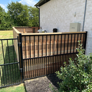 Heath Pool Equipment Fencing