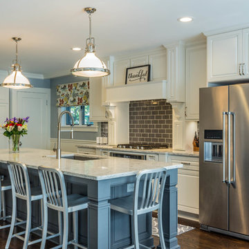 Mike & Theresa's Transitional Kitchen in Grosse Pointe, MI