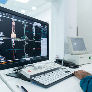 Modern Healthcare Architecture & Interior Design: Aira Diagnostics, Hyderabad