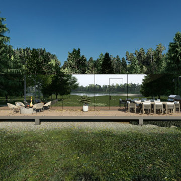 REFLECTIVE CABIN HOUSE