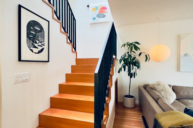 1950s staircase photo in San Francisco