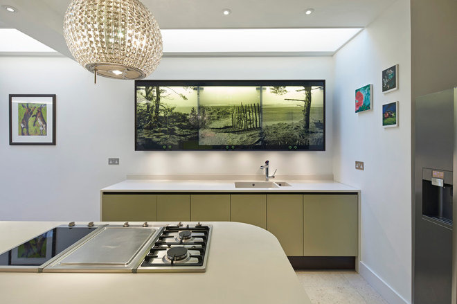Contemporary Kitchen by Mark Collett Design and Build