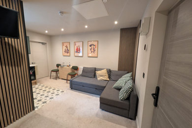Minimalist home design photo in London