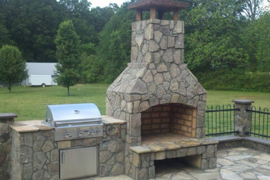 Patio - craftsman patio idea in Other