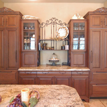 Built-In Hutches - Several Examples