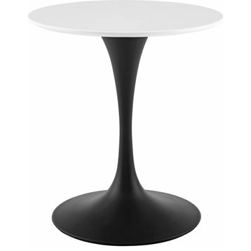 Halstead Bar Table - Black White, 28 Inch