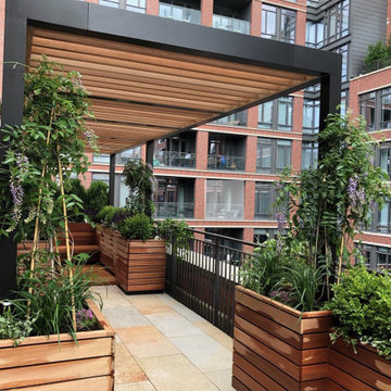 Private Ipe Roofdeck and Garden Midtown East Manhattan, NY