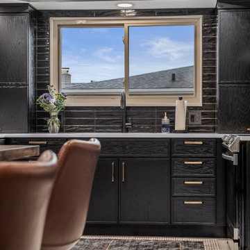 Dark & Moody Cabinets Bring Today’s Design Trends into the Kitchen