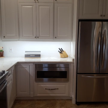 Custom Kitchen with Coffee Station