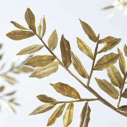 GOLD FROST LAUREL TREE PICKS - NEW - Holiday Accents And Figurines