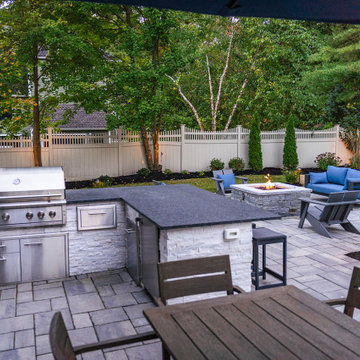 North Reading Backyard Pool Oasis