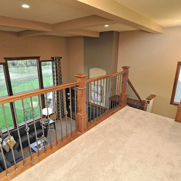 Craftsman Home With Indoor Sports Court