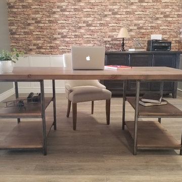 Solid Hardwood Desk Collection