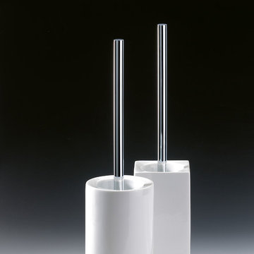 Designer Toilet Brushes and Holder Set