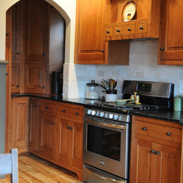 Cherry Shaker Kitchen