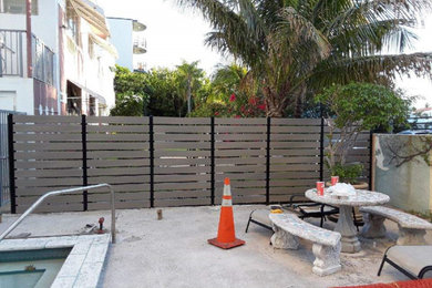 Example of an exterior home design in Miami